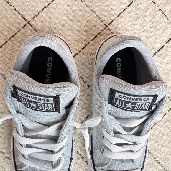 Converse Chuck Taylor All Star Pull On Laces Kids Gray Sneakers 13 NWT - Picture 4 of 8